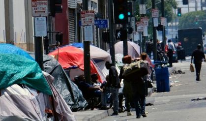Los Angeles'ta Evsiz Sorunu Giderek Büyüyor