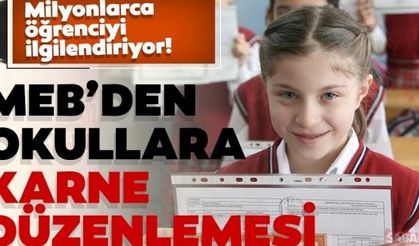 MEB'DEN KARNE AÇIKLAMASI