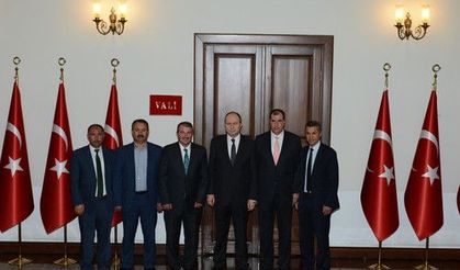 Mobilyacılardan Vali Kılıçlar'a ziyaret