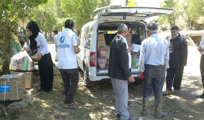 Mustazaflar Cemiyeti'nden selzedelere yardım