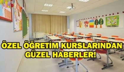  ÖZEL ÖĞRETİM KURSLARINDAN GÜZEL HABERLER!