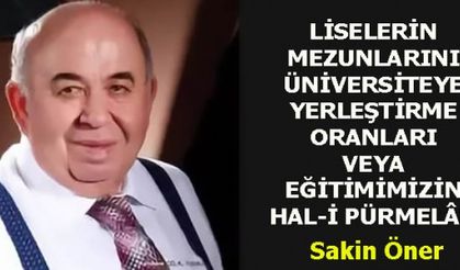 SAKİN ÖNER, İMAM HATİP GERÇEĞİNİ YAZDI