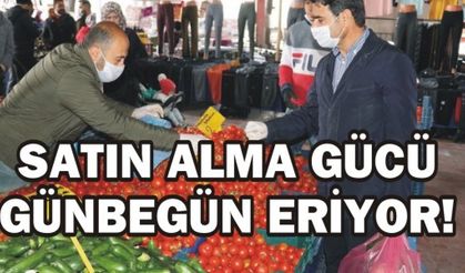 SATIN ALMA GÜCÜ GÜNBEGÜN ERİYOR!
