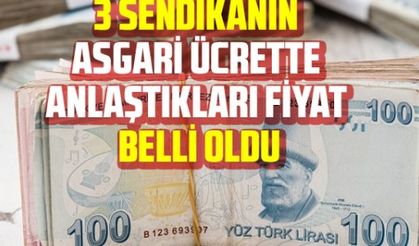 Sendikaların asgari ücret talebi 2578 lira