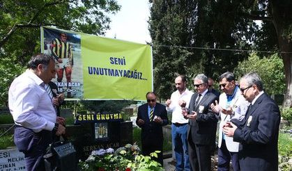 Serkan Acar; kabri başında anıldı