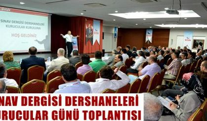 Sınav Dergisi Dershanesi kurucular günü
