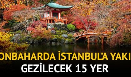 SONBAHARDA İSTANBUL'A YAKIN GİDİLECEK 15 YER