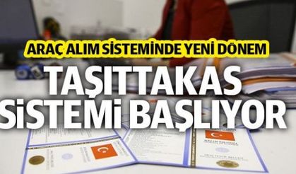 TaşıtTakas sistemi 3 Şubat'ta başlıyor