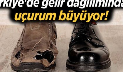 Türkiye'de gelir dağılımı eşitsizliği artıyor