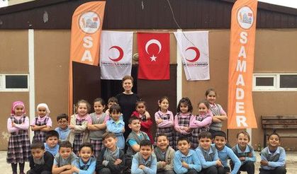 Veliler okulda kan bağışladı