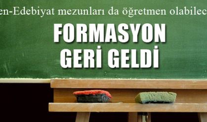 YÖK formasyon için devam kararı aldı