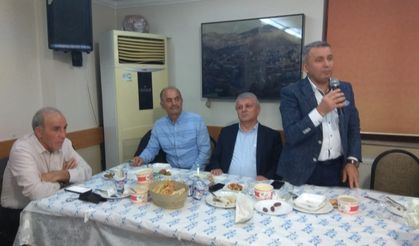 Gümüşhaneliler GÜYAD iftarında sınır değişikliğiyle şehrin küçültülmesini konuştu!