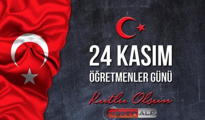 24 kasım öğretmenler günü kutlu olsun