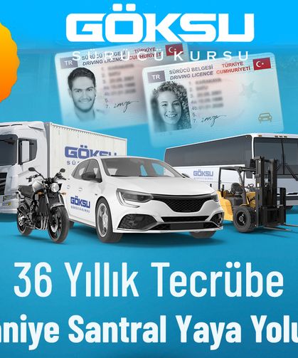 Göksu Sürücü Kursu Santral Şubesi Hizmetinizde