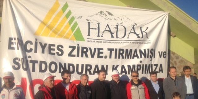 400 dağcı, Erciyes Dağı'nın zirvesine tırmanacak