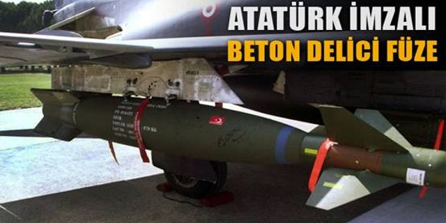 TÜBİTAK'ın tasarladığı beton delici füze 