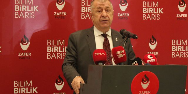 Ümit Özdağ'ın kurduğu Zafer Partisi'ne kapatma davası!