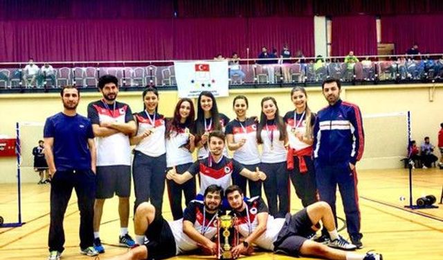 Badminton turnuvasında Kırşehir takımı şampiyon oldu