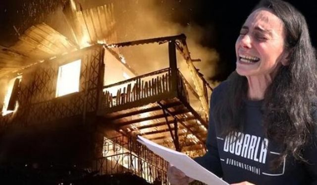 Basın açıklamasına saatler kala çevreci ressam Gökçe Erhan'ın evinde şüpheli yangın!