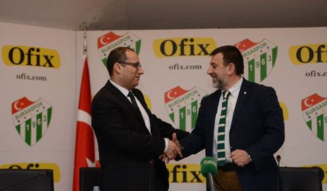 Bursaspor’un ofis malzemeleri Ofix’den