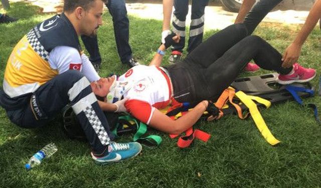 Şanlıurfa'da Dağ Bisiklet Yarışı'nda 12 sporcu yaralandı