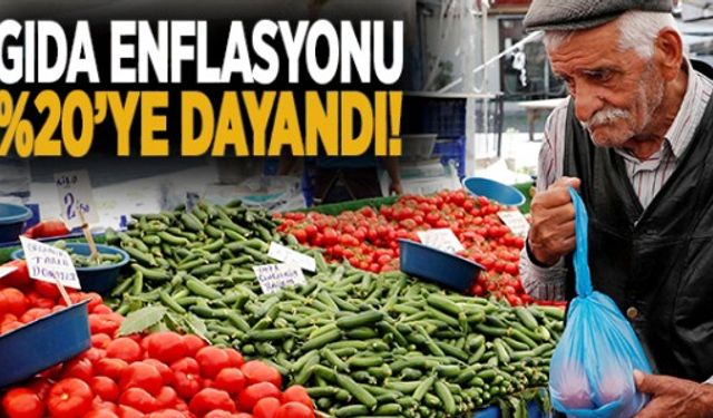 Türk-İş açıkladı: Gıda enflasyonu %20’ye dayandı!