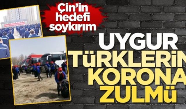 Uygur Türklerine korona zulmü