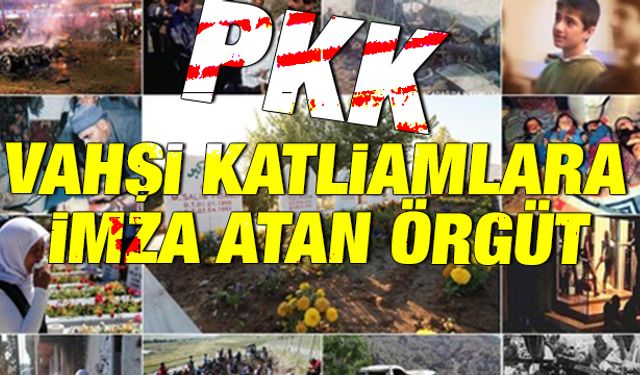 Bebek, çocuk, kadın, yaşlı demeden vahşi katliamlara imza atan örgüt: PKK