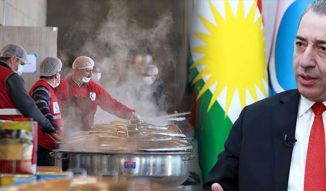 Kızılay’dan Barzani’nin bakanına iftar