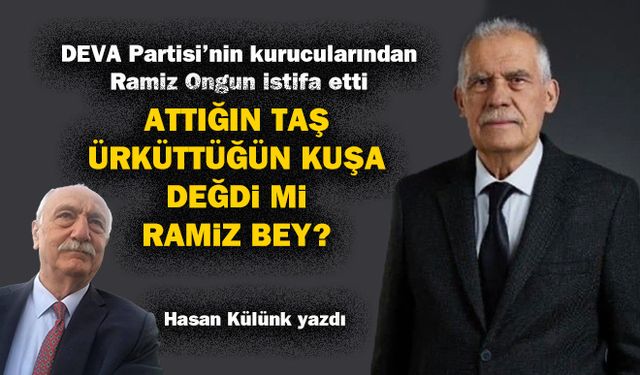 Deva Partisi’nde şok hayal kırıklığı ve istifa!