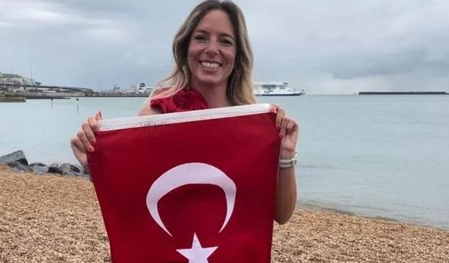 Manş Denizi'ni geçen 5'inci Türk kadını oldu