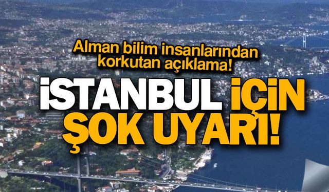 Alman bilim insanlarından korkutan 'Marmara Depremi' uyarısı