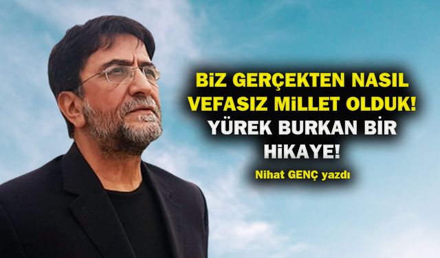 Biz gerçekten nasıl vefasız millet olduk! Yürek burkan bir hikaye!