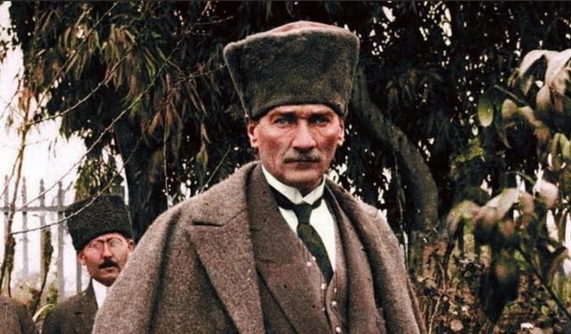 Atatürk'ün, Amerikalı gazeteci Richard Eaton'a İzmir'de demeci