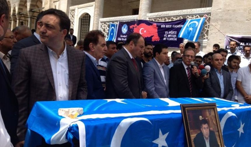 Ülkü Ocakları Türkmen Lider Kafili İçin Gıyabi Cenaze Namazı Kıldı