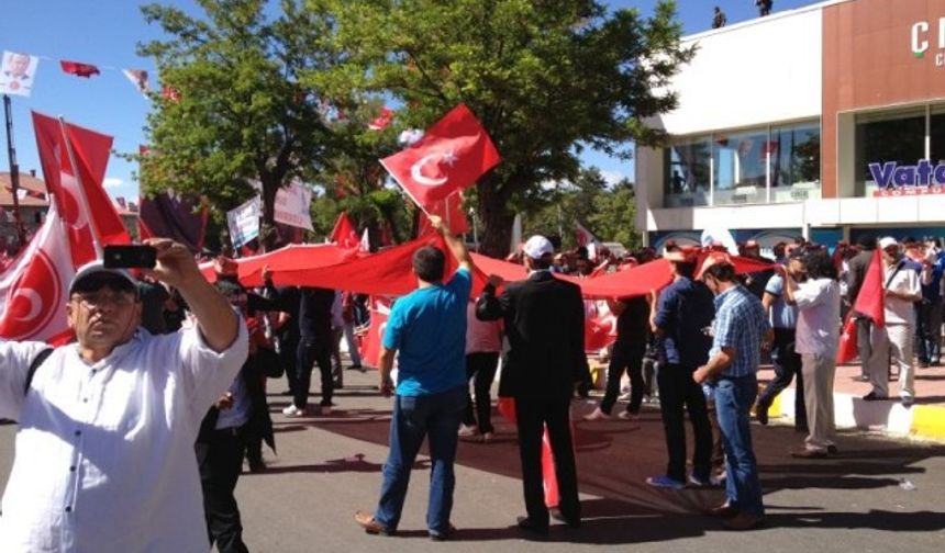 MHP Erzurum Birlik mitingi