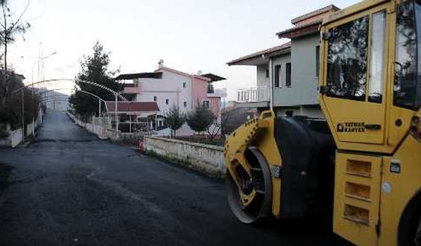 Malatya'da Cankoç Sitesi'nin cadde ve sokakları asfaltlandı