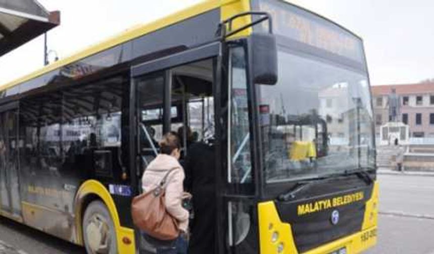 Malatya'da şehir içi otobüs ücretleri artırıldı
