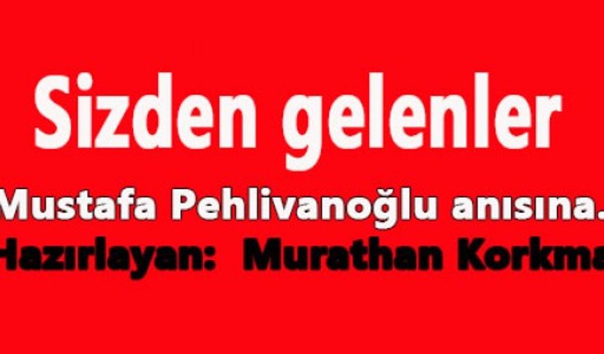 Sizden gelenler: Mustafa Pehlivanoğlu'nun hikâyesi