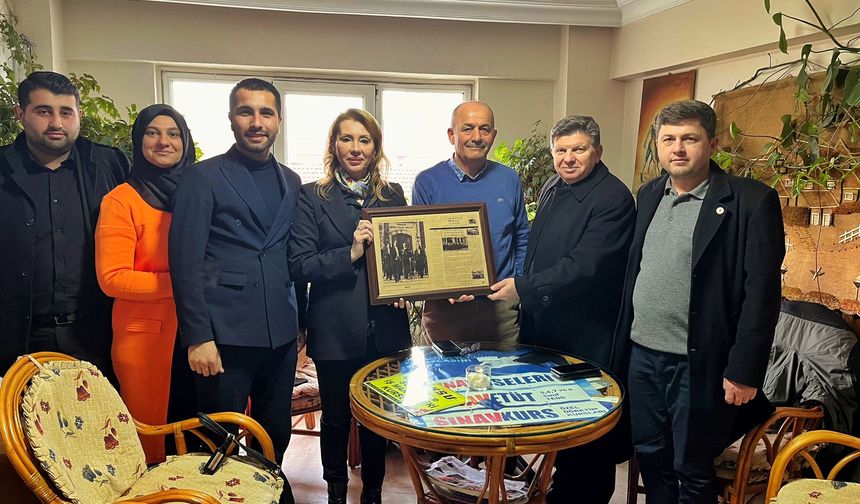 Zafer Partisi İstanbul il Başkanlığı’ndan Sabri ŞENEL‘e anlamlı ziyaret