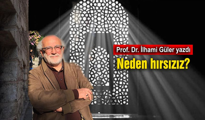 Neden hırsızız?