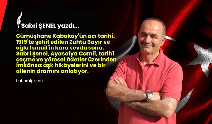 Kabaköy Ayasofya Cami Çeşmesi Aşklar!