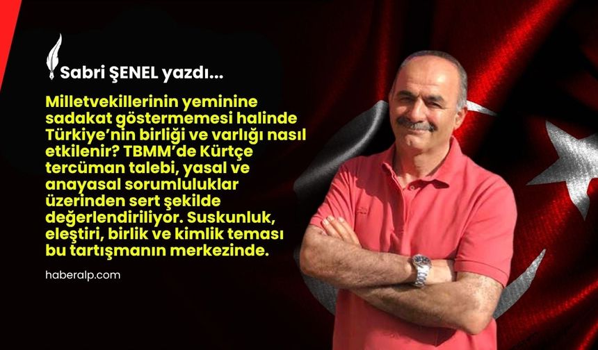 Milletvekili yeminine sadık kalınmazsa Türkiye kalır mı?