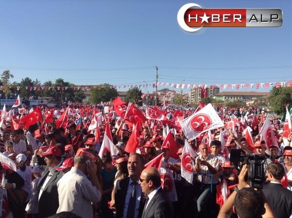 MHP Elazığ kardeşlik Mitingi