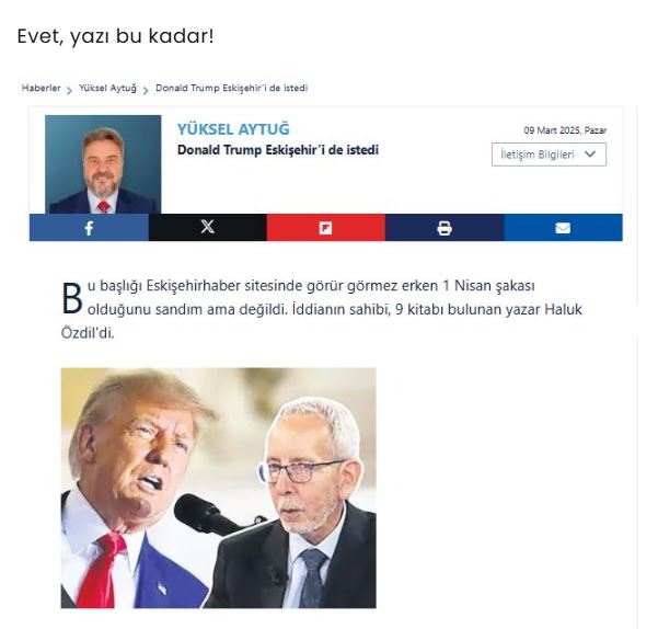 Eskişehir’i Trump Mı Yaktı 5